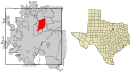 Tarrant County Texas Incorporated Areas North Richland Hills highlighted